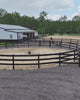 Aerial view of Rodeo Stables property and surrounding landscape