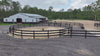 Aerial view of Rodeo Stables property and surrounding landscape